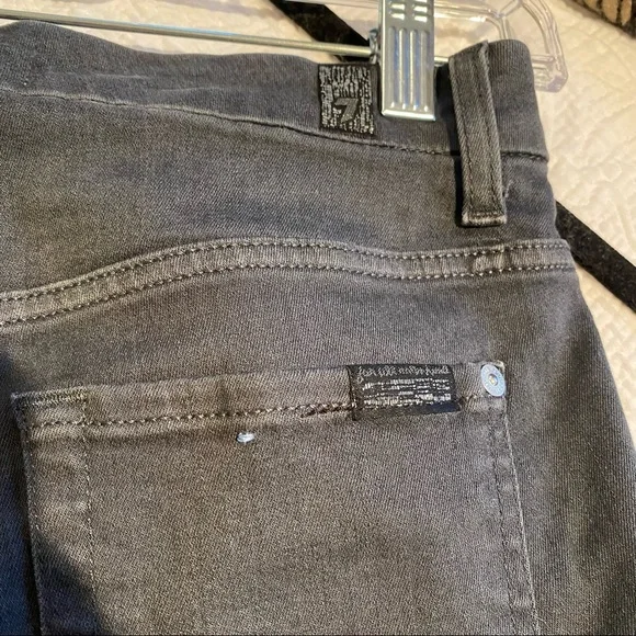 7 For All Mankind The High Waist Ankle Skinny - Picture 3 of 5